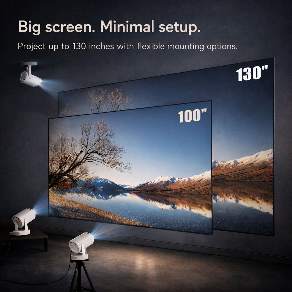 UNOA Smart Mini Projector